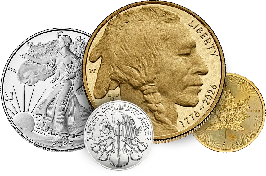 Gold and Silver Bullion Coins