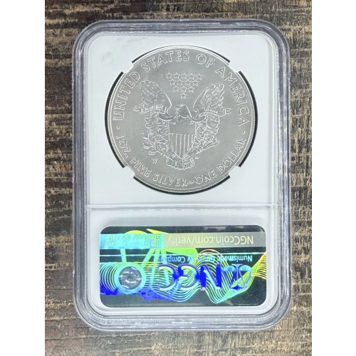 $1 US American Silver Eagle (2)