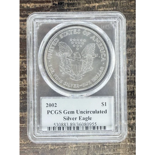 $1 US American Silver Eagle (2)
