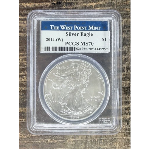 $1 US American Silver Eagle (2)
