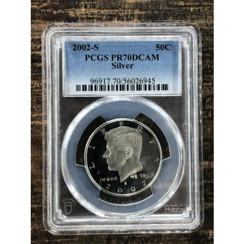 2002-S 50C Silver, DCAM (2)