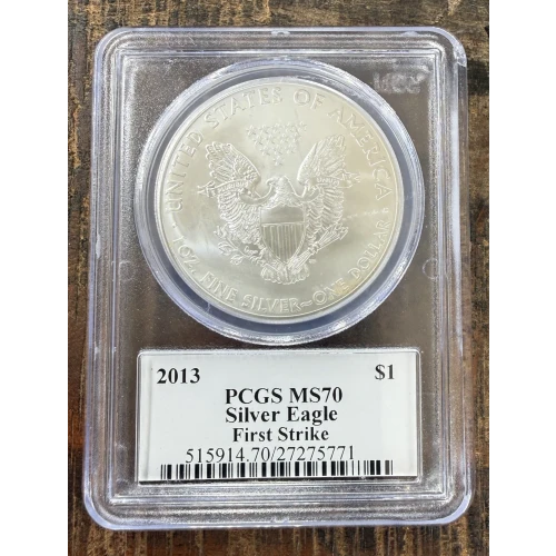 2013 $1 Silver Eagle First Strike
