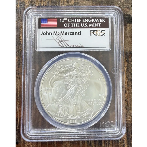2013 $1 Silver Eagle First Strike (2)
