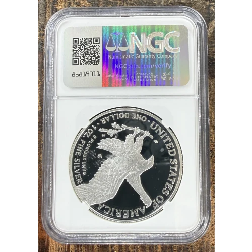 2021-S $1 US American Silver Eagle ~ Eagle Landing T-2 ~ PCGS PR70DCAM (2)