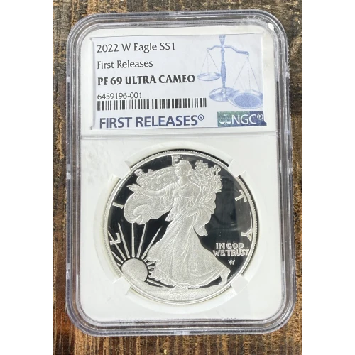 2021-S $1 US American Silver Eagle ~ Eagle Landing T-2 ~ PCGS PR70DCAM