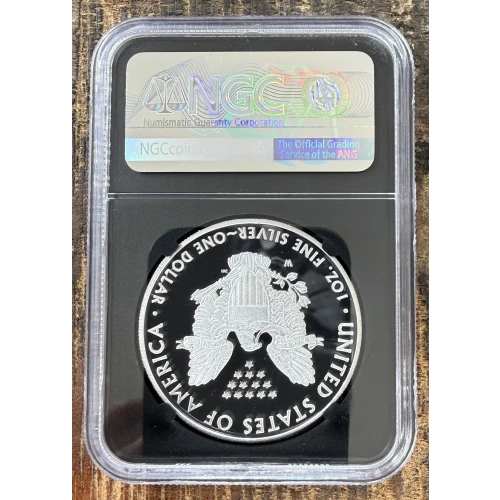 2021-S $1 US American Silver Eagle ~ Eagle Landing T-2 ~ PCGS PR70DCAM (2)