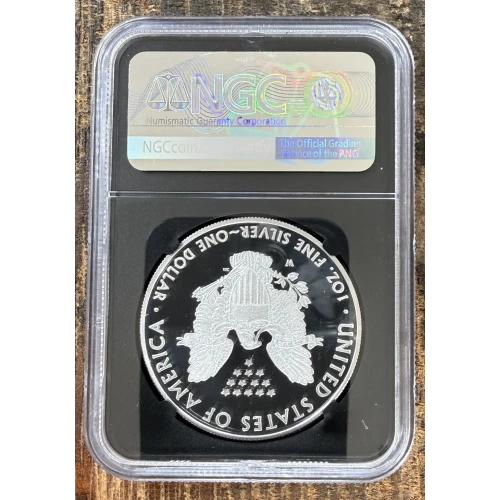2021-S $1 US American Silver Eagle ~ Eagle Landing T-2 ~ PCGS PR70DCAM (2)