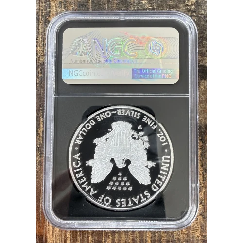 2021-S $1 US American Silver Eagle ~ Eagle Landing T-2 ~ PCGS PR70DCAM (2)