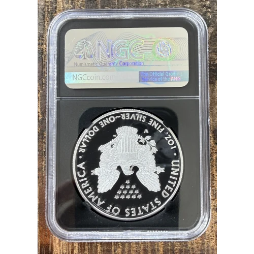 2021-S $1 US American Silver Eagle ~ Eagle Landing T-2 ~ PCGS PR70DCAM (2)