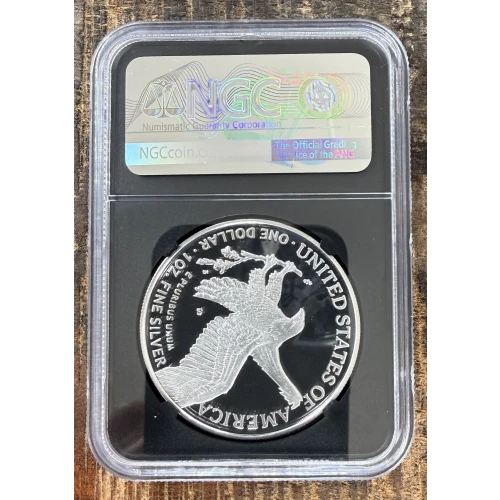 2021-S $1 US American Silver Eagle ~ Eagle Landing T-2 ~ PCGS PR70DCAM (2)