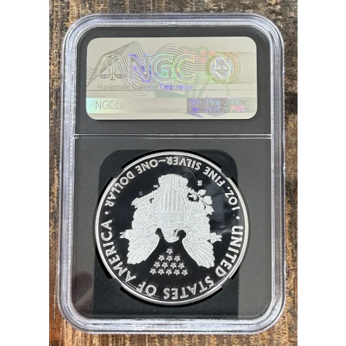 2021-S $1 US American Silver Eagle ~ Eagle Landing T-2 ~ PCGS PR70DCAM (2)