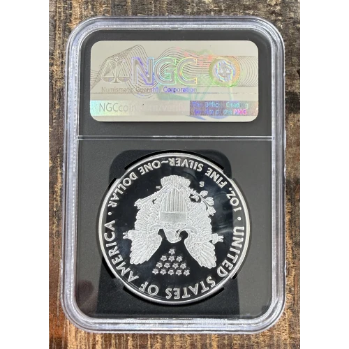 2021-S $1 US American Silver Eagle ~ Eagle Landing T-2 ~ PCGS PR70DCAM (2)