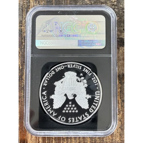 2021-S $1 US American Silver Eagle ~ Eagle Landing T-2 ~ PCGS PR70DCAM (2)