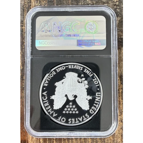 2021-S $1 US American Silver Eagle ~ Eagle Landing T-2 ~ PCGS PR70DCAM (2)