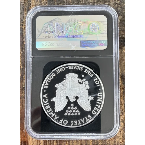 2021-S $1 US American Silver Eagle ~ Eagle Landing T-2 ~ PCGS PR70DCAM (2)