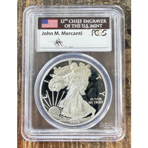 2021-S $1 US American Silver Eagle ~ Eagle Landing T-2 ~ PCGS PR70DCAM (2)