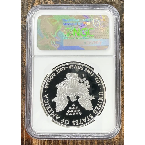 2021-S $1 US American Silver Eagle ~ Eagle Landing T-2 ~ PCGS PR70DCAM (2)