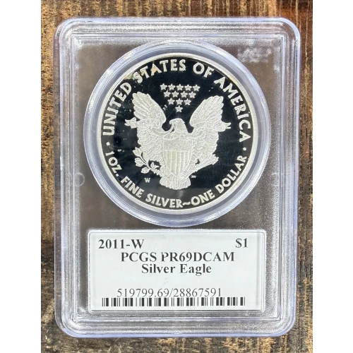 2021-S $1 US American Silver Eagle ~ Eagle Landing T-2 ~ PCGS PR70DCAM