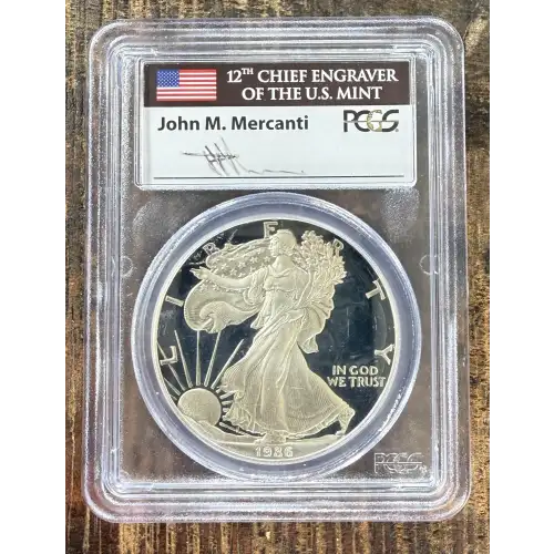 2021-S $1 US American Silver Eagle ~ Eagle Landing T-2 ~ PCGS PR70DCAM (2)