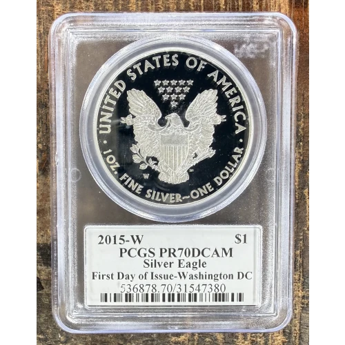 2021-S $1 US American Silver Eagle ~ Eagle Landing T-2 ~ PCGS PR70DCAM