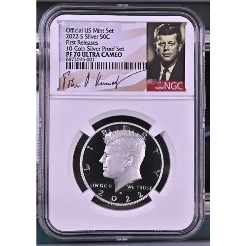 2022 S First Releases 10-Coin Silver Proof Set Official US Mint Set ULTRA CAMEO (2)