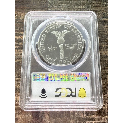 Modern Commemoratives --- Congress Bicentennial 1989-Silver- 1 Dollar