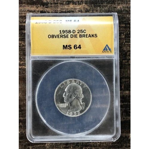 Quarter Dollars-Washington-Silver Coinage