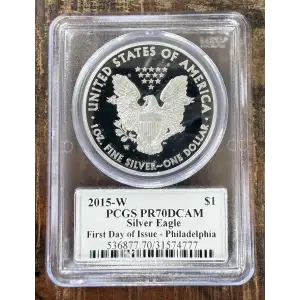2021-S $1 US American Silver Eagle ~ Eagle Landing T-2 ~ PCGS PR70DCAM (2)