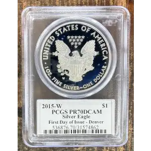 2021-S $1 US American Silver Eagle ~ Eagle Landing T-2 ~ PCGS PR70DCAM