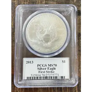 2013 $1 Silver Eagle First Strike