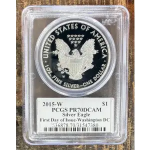 2021-S $1 US American Silver Eagle ~ Eagle Landing T-2 ~ PCGS PR70DCAM