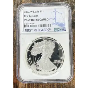 2021-S $1 US American Silver Eagle ~ Eagle Landing T-2 ~ PCGS PR70DCAM