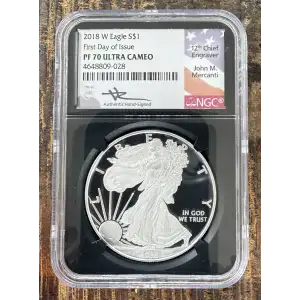 2021-S $1 US American Silver Eagle ~ Eagle Landing T-2 ~ PCGS PR70DCAM