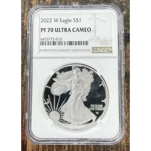 2021-S $1 US American Silver Eagle ~ Eagle Landing T-2 ~ PCGS PR70DCAM