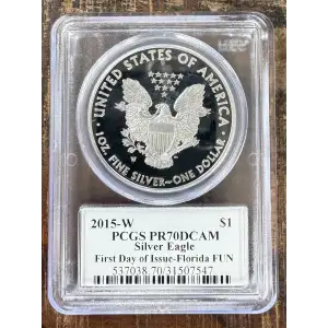 2021-S $1 US American Silver Eagle ~ Eagle Landing T-2 ~ PCGS PR70DCAM
