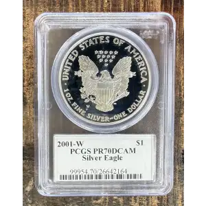 2021-S $1 US American Silver Eagle ~ Eagle Landing T-2 ~ PCGS PR70DCAM (2)